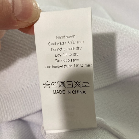 Imily Bela, Women's White Short Sleeve Summer Basic T. Size, S - Picture 9 of 11